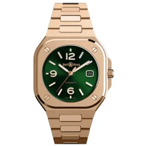 BR 05 Automatic Green Dial 18K Rose Gold Men's Watch BR05A-GN-PG/SPG