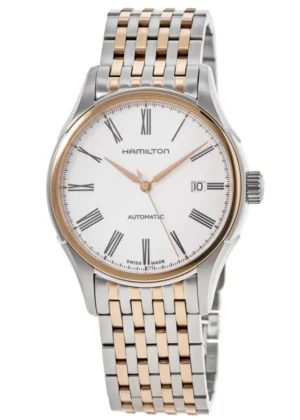 American Classic Valiant Auto White Dial Two-Tone Steel Men's Watch H39525214