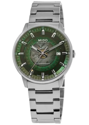 Commander Gradient Automatic Green Dial Stainless Steel Men's Watch M021.407.11.411.03