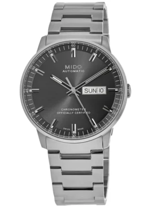 Commander Chronometer Grey Dial Stainless Steel Men's Watch M021.431.11.061.00