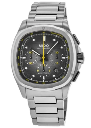 Multifort Chronograph Automatic Grey Dial Stainless Steel Men's Watch M049.527.11.081.00