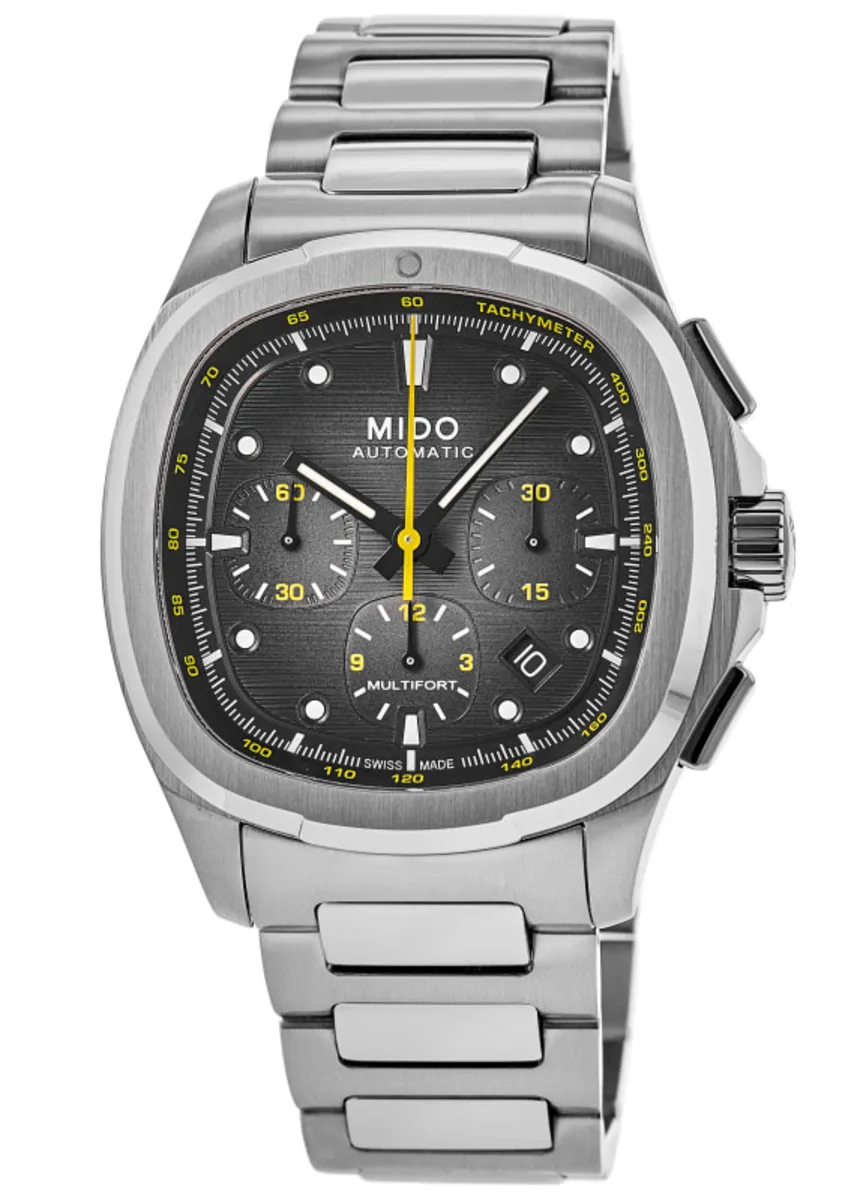 Multifort Chronograph Automatic Grey Dial Stainless Steel Men's Watch M049.527.11.081.00