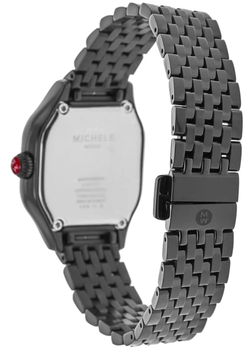Meggie Diamond Black Diamond Dial IP Stainless Steel Women's Watch MWW33B000019 - Image 4