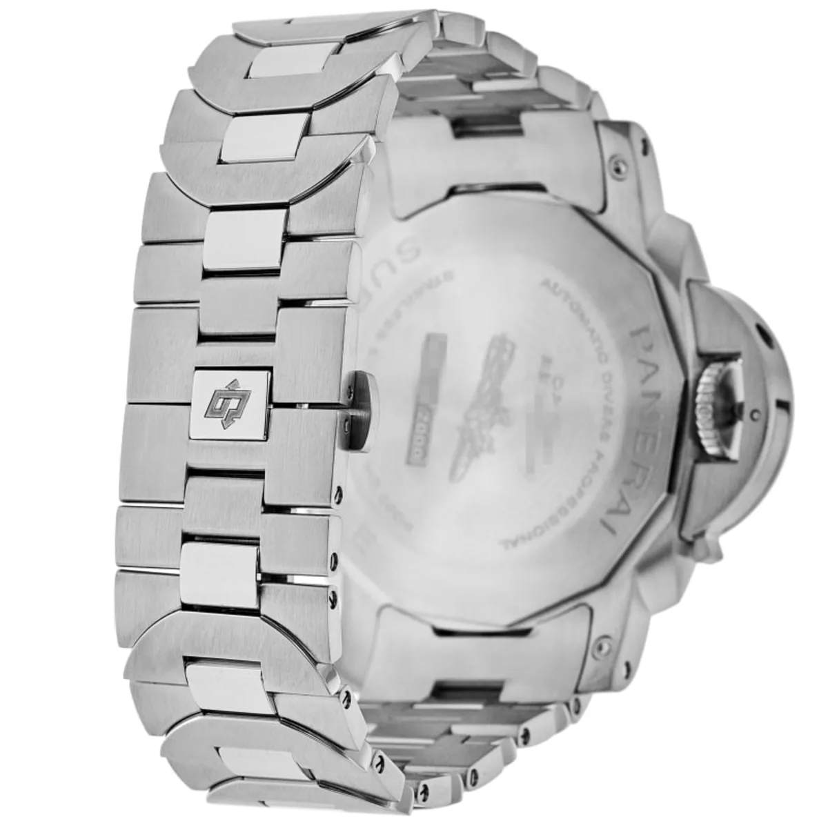 Submersible Blu Notte Automatic Blue Dial Steel Men's Watch PAM02068 - Image 4
