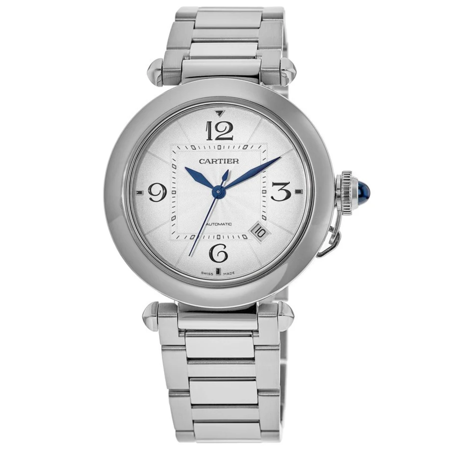 Pasha 41mm Silver Dial Steel Men's Watch WSPA0009