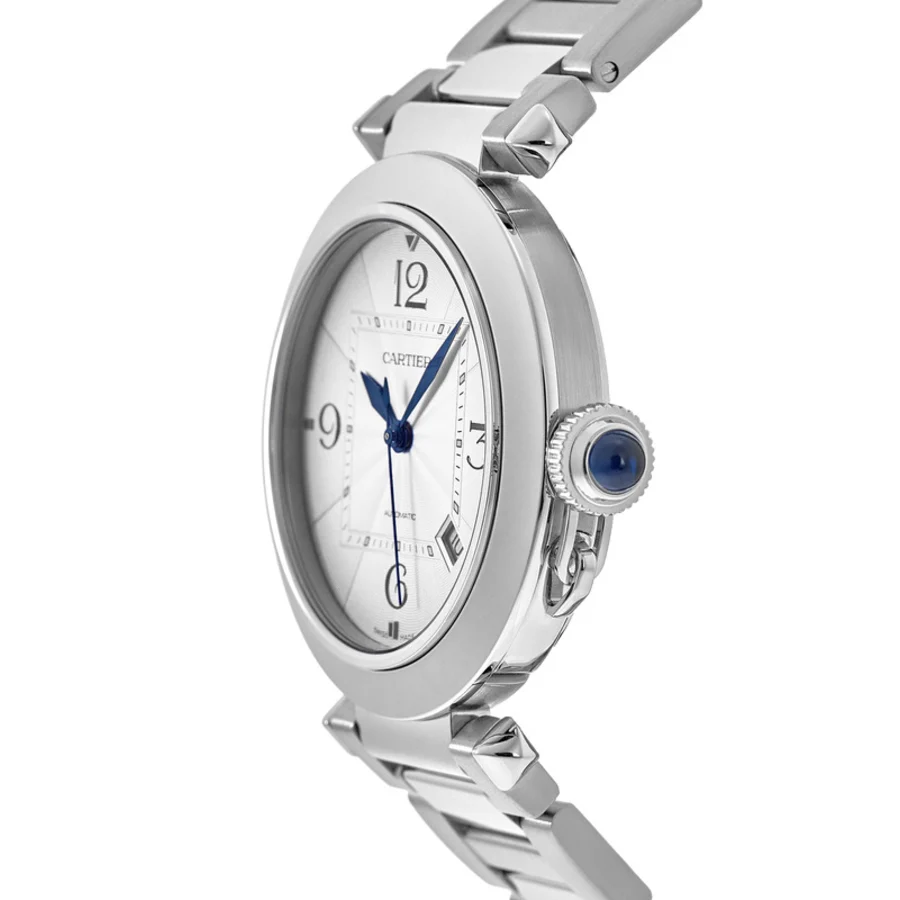 Pasha 41mm Silver Dial Steel Men's Watch WSPA0009 - Image 2