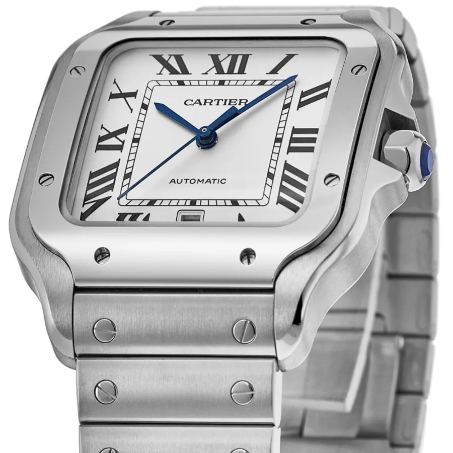 Santos De Cartier Medium Automatic Men's Watch WSSA0029 - Image 3