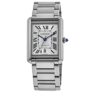 Tank Must Extra-Large Automatic Silver Dial Steel Men's Watch WSTA0053