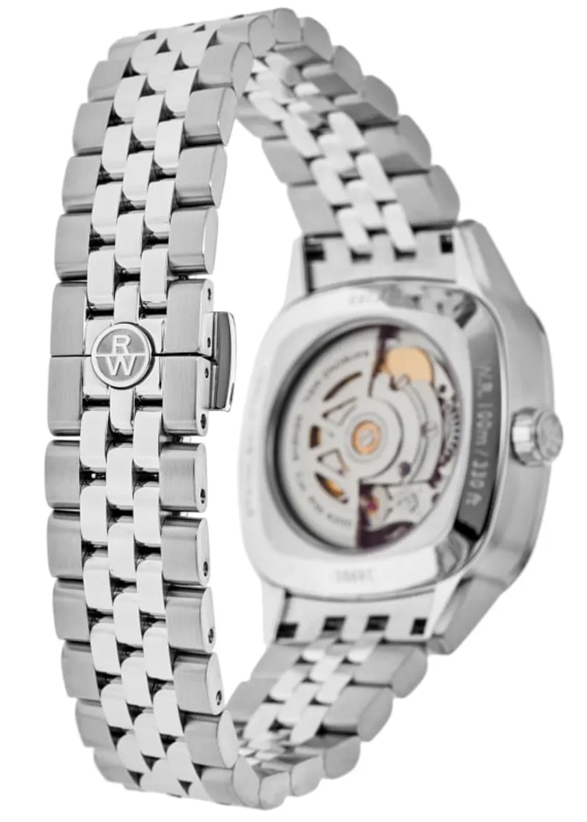 Freelancer Automatic Green Dial Diamond Bezel Steel Women's Watch 2490-STS-52051 - Image 4