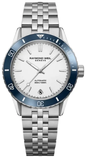Freelancer Automatic Diver White Dial Steel Women's Watch 2755-ST3-30001