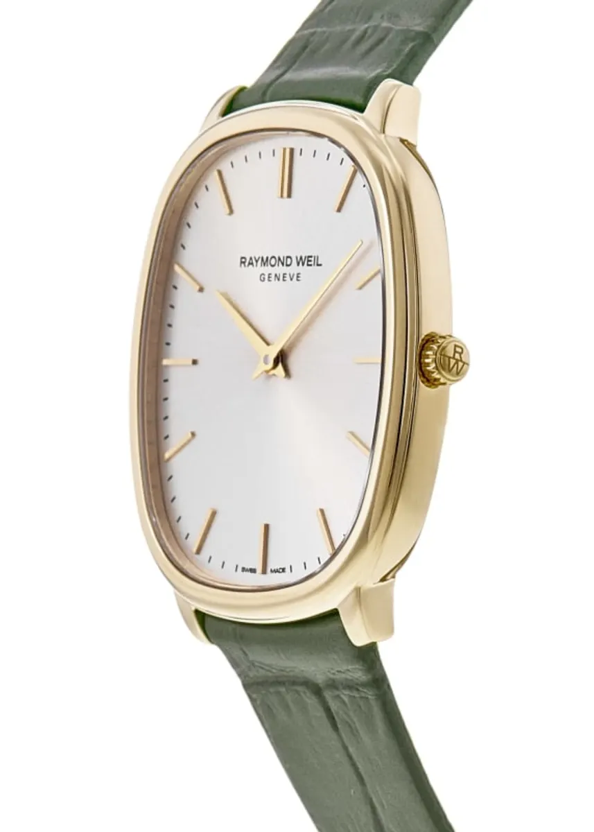 Toccata Heritage Silver Dial Leather Strap Women's Watch 5280-PC-64001 - Image 3