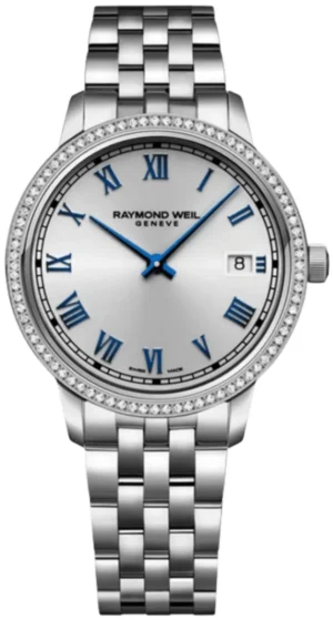 Toccata Silver Dial Diamond Bezel Steel Women's Watch 5385-STS-00653