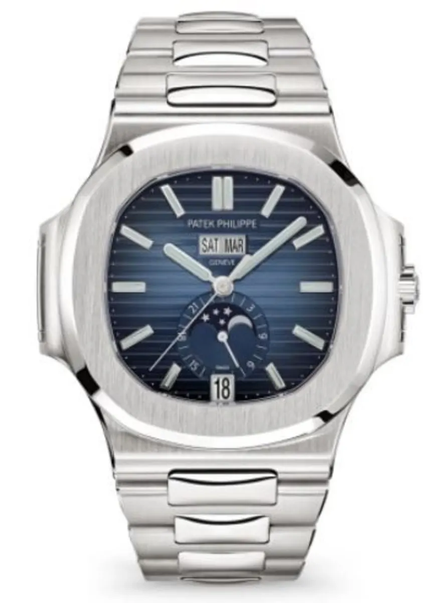 Nautilus Blue Dial Steel Men's Watch 5726/1A-014