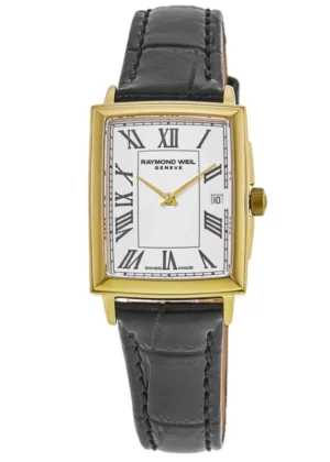 Toccata White Dial Leather Strap Women's Watch 5925-PC-00300