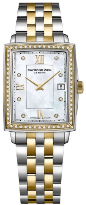 Toccata Mother of Pearl Dial Diamond Bezel Two-Tone Steel Women's Watch 5925-SPS-00995