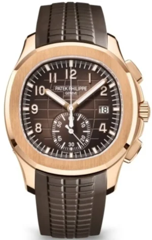 Aquanaut Brown Dial Composite Strap Men's Watch 5968R-001