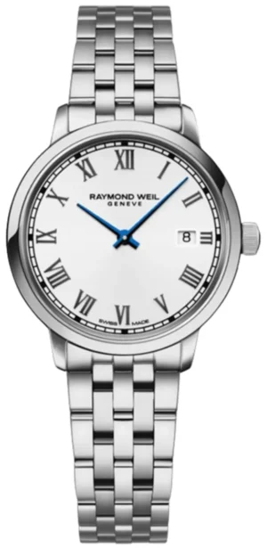 Toccata White Dial Steel Women's Watch 5985-ST-00359