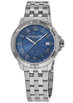 Tango Blue Dial Stainless Steel Men's Watch 8160-ST-00508