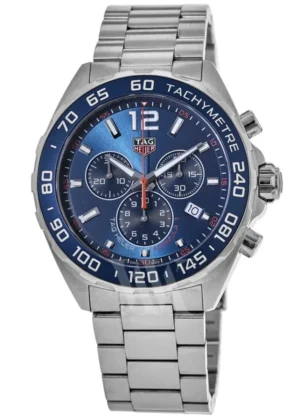 Formula 1 Quartz Chronograph Blue Dial Stainless Steel Men's Watch CAZ1014.BA0842