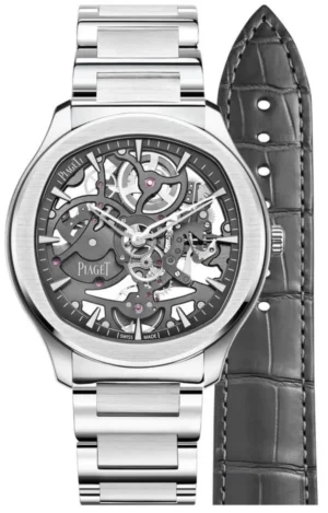 Polo Skeleton Automatic Grey Dial Steel Men's Watch G0A45001