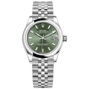 Datejust 31 Stainless Steel Mint Green Dial Women's Watch M278240-0012