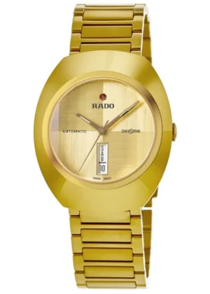Original Automatic DiaStar Yellow Gold Tone Dial PVD Steel Men's Watch R12161253