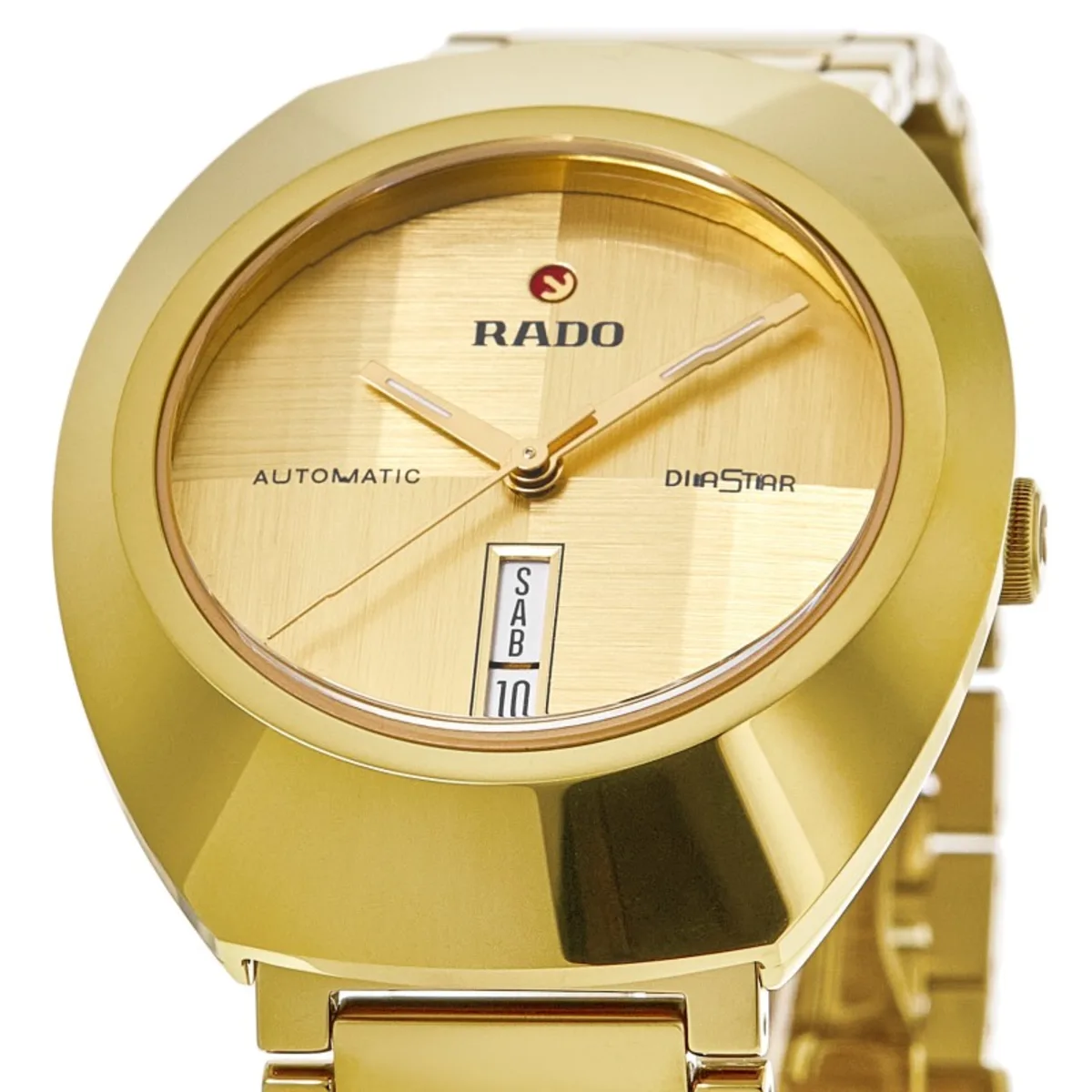 Original Automatic DiaStar Yellow Gold Tone Dial PVD Steel Men's Watch R12161253 - Image 2