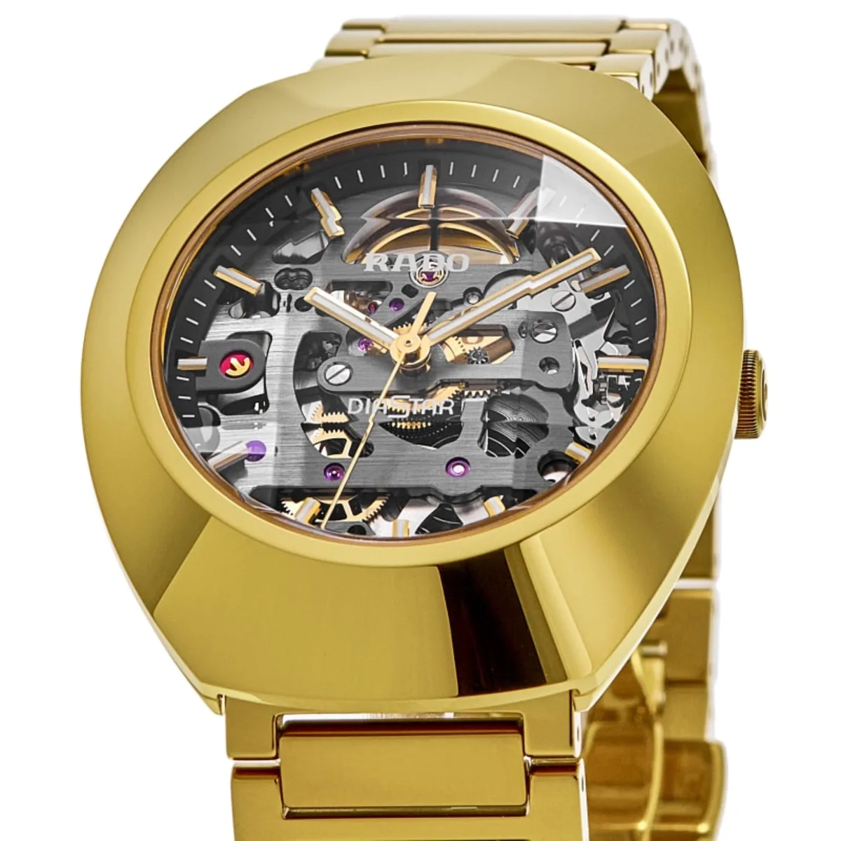 Original Automatic DiaStar Skeleton Black Dial PVD Steel Men's Watch R12164153 - Image 2