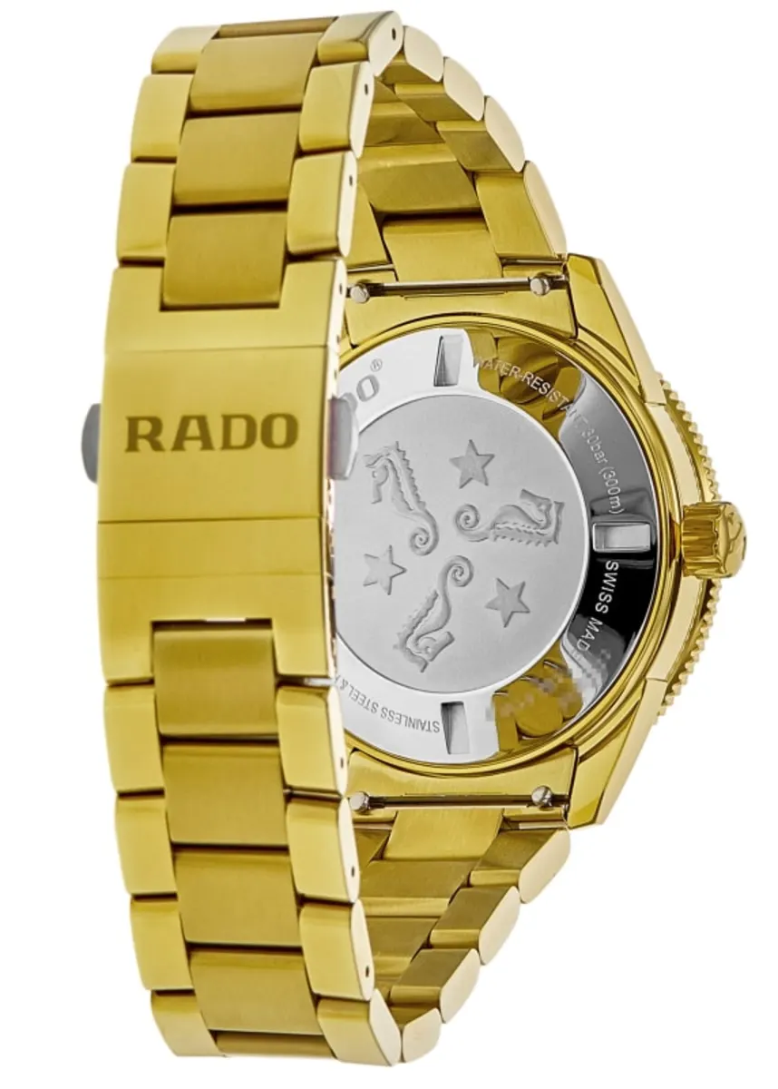 Captain Cook Automatic Steel Green Dial Yellow Gold PVD Men's Watch R32136323 - Image 4