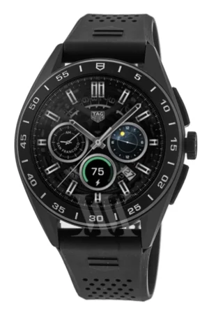 Connected Calibre E4 - 45mm Digital Dial Black Rubber Strap Men's Watch SBR8A80.BT6261