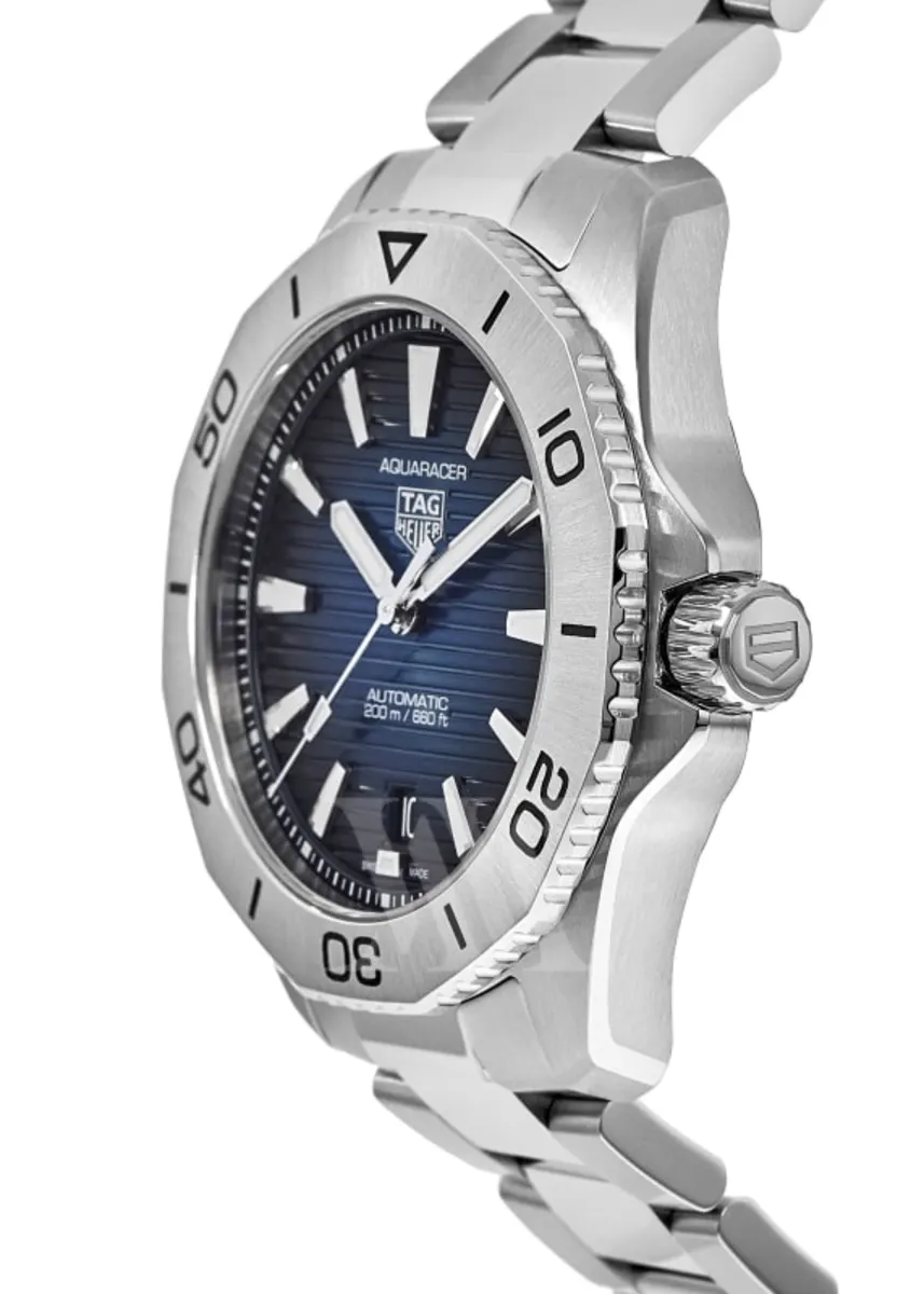 Aquaracer Professional 200 Date Automatic Blue Dial Steel Men's Watch WBP2111.BA0627 - Image 3