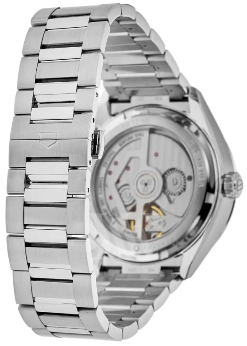 Carrera Date Twin-Time Automatic Green Dial Stainless Steel Men's Watch WDA2114.BA0043 - Image 4