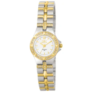 Invicta Wildflower Ferryn Swiss Ronda 763 Caliber Women's Watch - 21.5mm, Steel, Gold (0133)