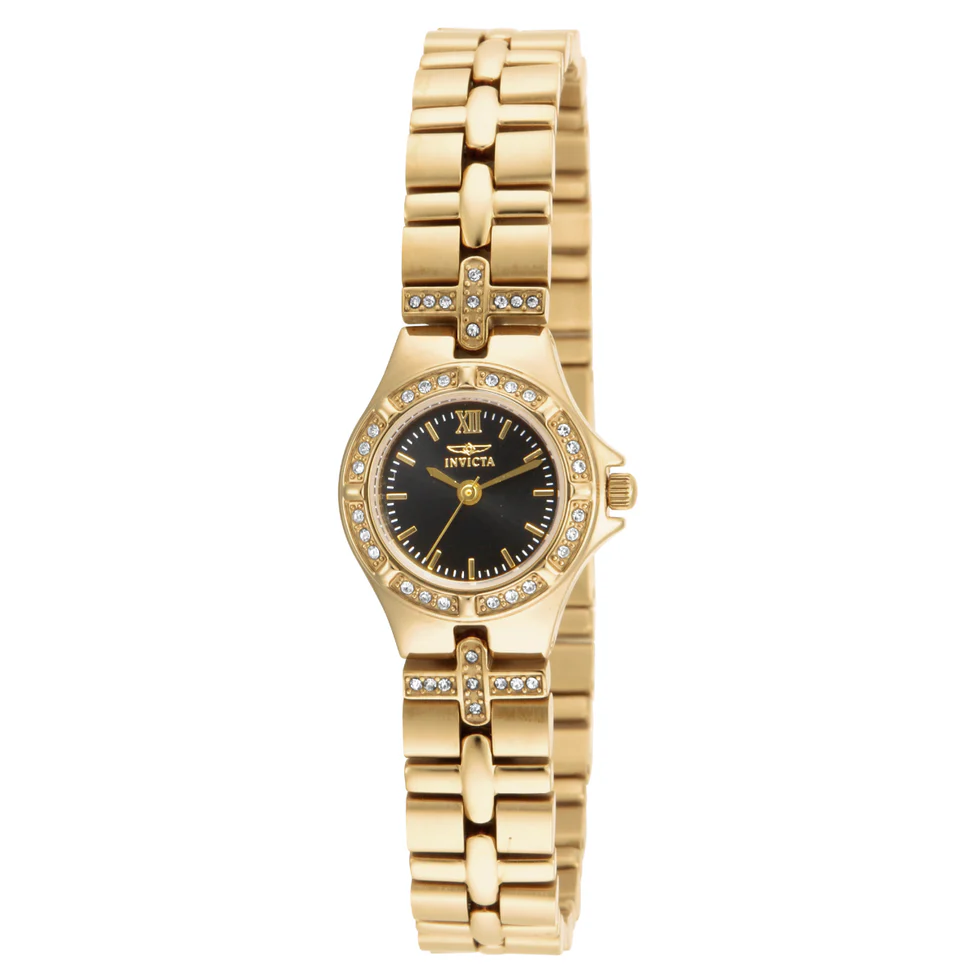 Invicta Wildflower Ferryn Swiss Ronda 763 Caliber Women's Watch - 21.5mm, Gold (17065)