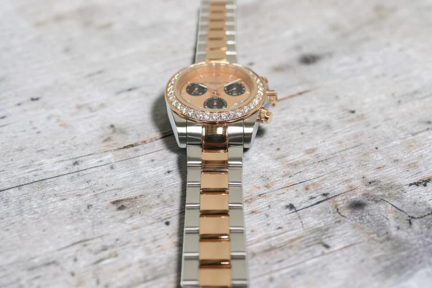 Invicta Elite Speedway Ascent Prestige 4.0 CT Certified LG Diamond Edition Swiss Ronda Z60 Caliber Men's Watch - 42mm, Rose Gold, Steel (51104) - Image 3