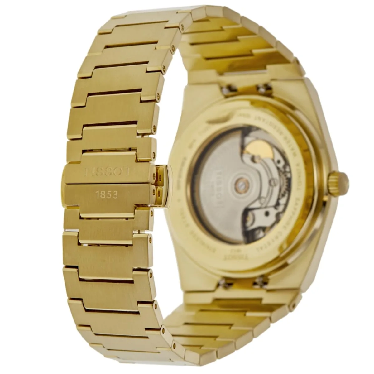 PRX Powermatic 80 Automatic Champagne Dial Yellow Gold PVD Steel Men's Watch T137.407.33.021.00 - Image 4