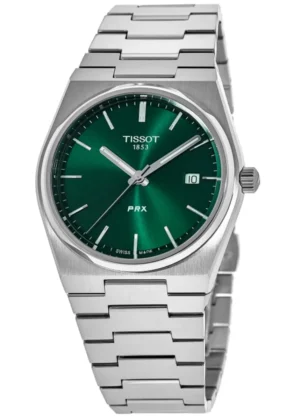 PRX Quartz Green Dial Stainless Steel Men's Watch T137.410.11.091.00